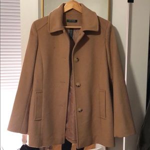 Ralph Lauren Camel Wool Blend Coat Women’s Size 6